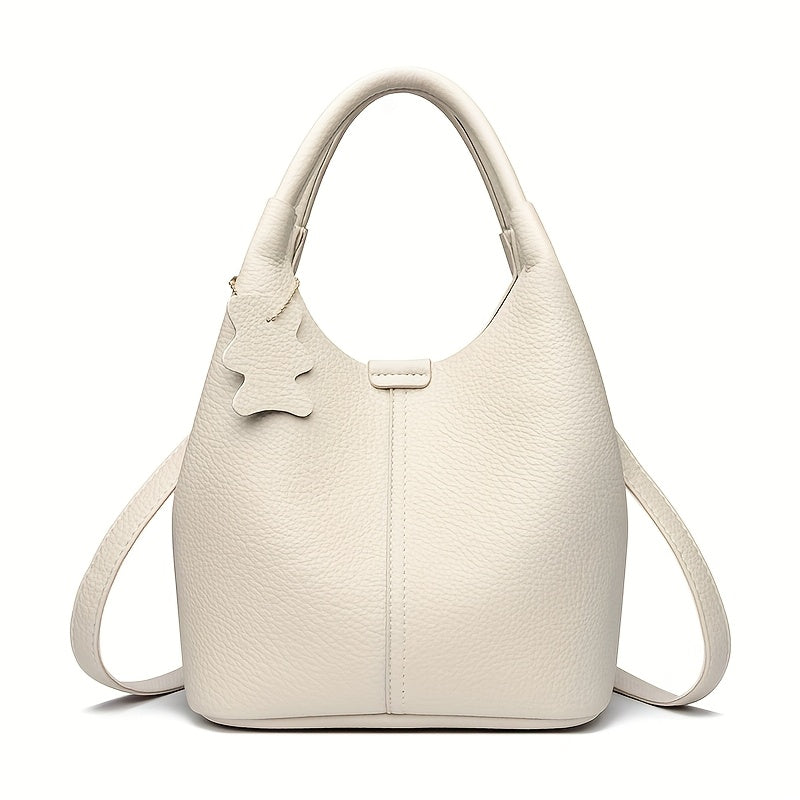 Casual Portable PU Women Small Handbag Solid Color Crossbody Shoulder Bag