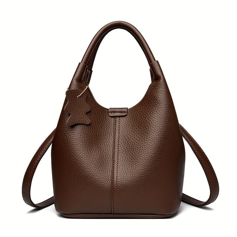 Casual Portable PU Women Small Handbag Solid Color Crossbody Shoulder Bag