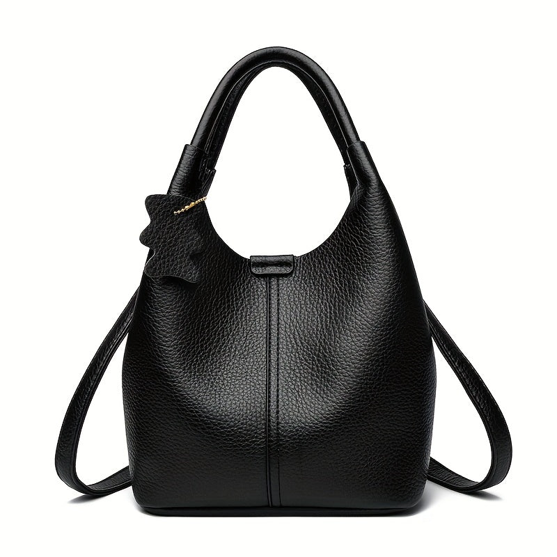 Casual Portable PU Women Small Handbag Solid Color Crossbody Shoulder Bag