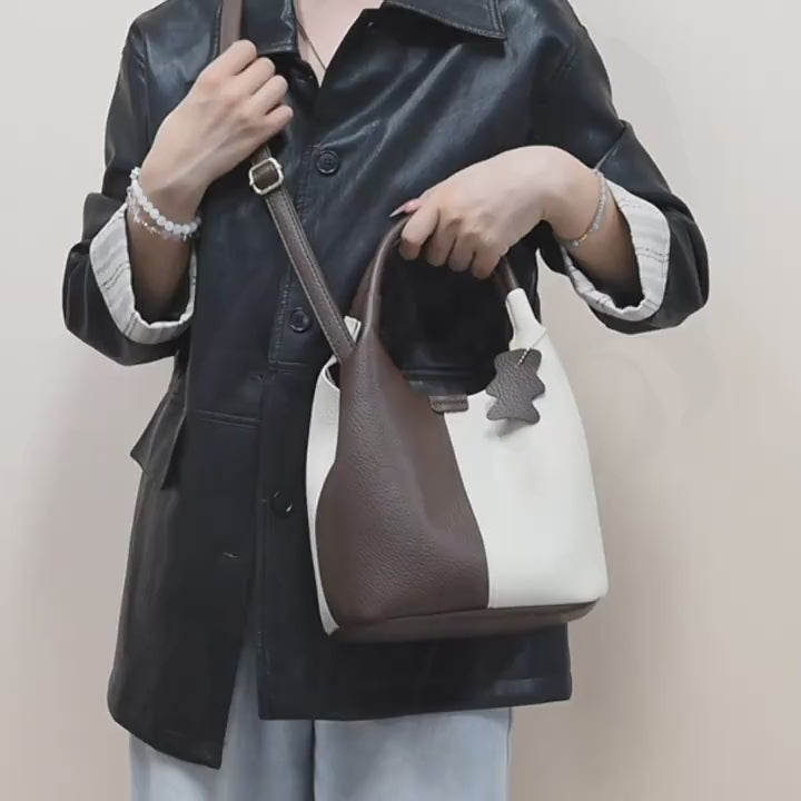 Casual Portable PU Women Small Handbag Solid Color Crossbody Shoulder Bag